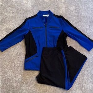 Chico’s zenergy Capri track suit